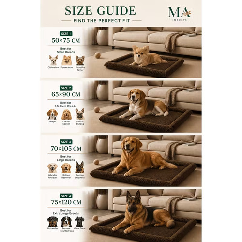 Large dog bed - bed, washable
