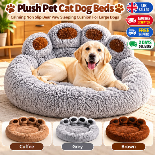 Plush pet cat dog beds - plush,