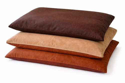Large faux leather pet - faux,