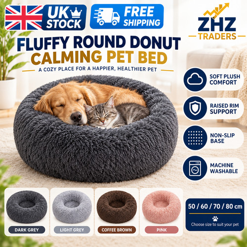 Dog bed donut soft - soft, plush