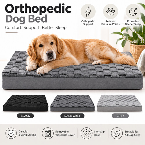 Orthopedic dog bed - orthopedic,