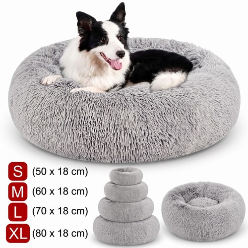 Dog bed round - plush, cat