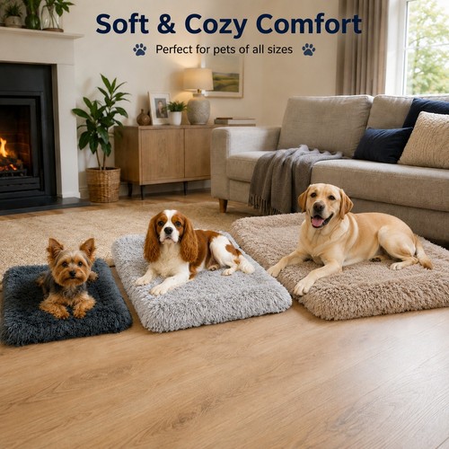 Fluffy dog cat - bed, mat