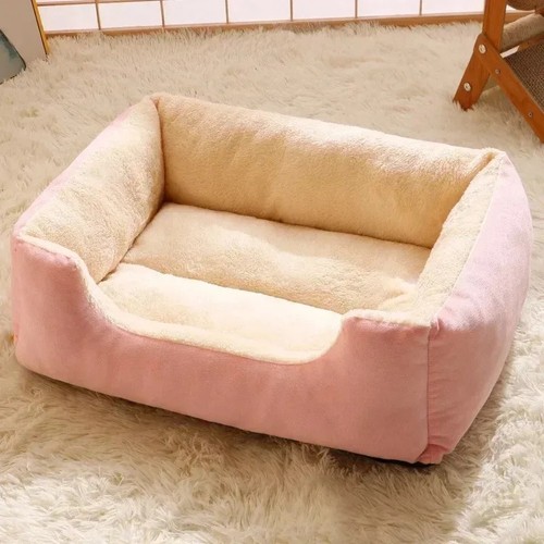 Dog bed soft large plush - dog, cat