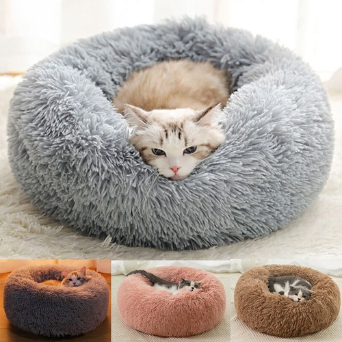 Dog bed donut soft - round, plush