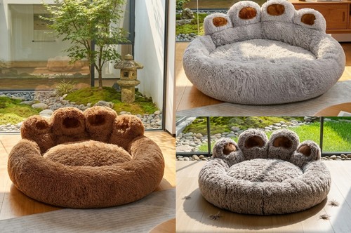 Plush pet cat dog - dog, calming
