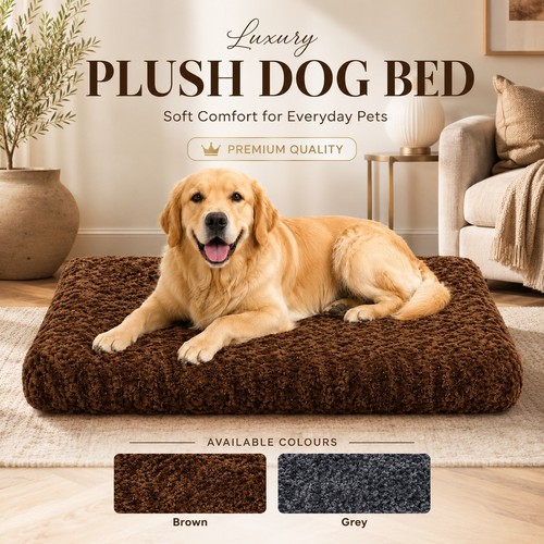 Large dog bed washable - large,