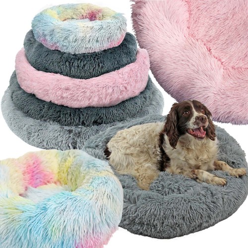 Round dog bed - round, donut
