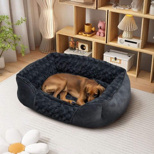 Plush large dog - bed, pet