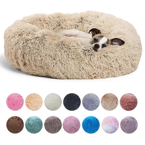 90cm round pet bed large - bed,