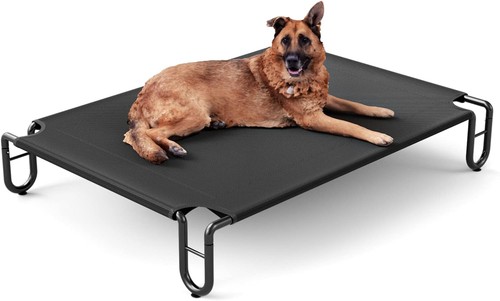 Faydudu raised dog bed - raised,